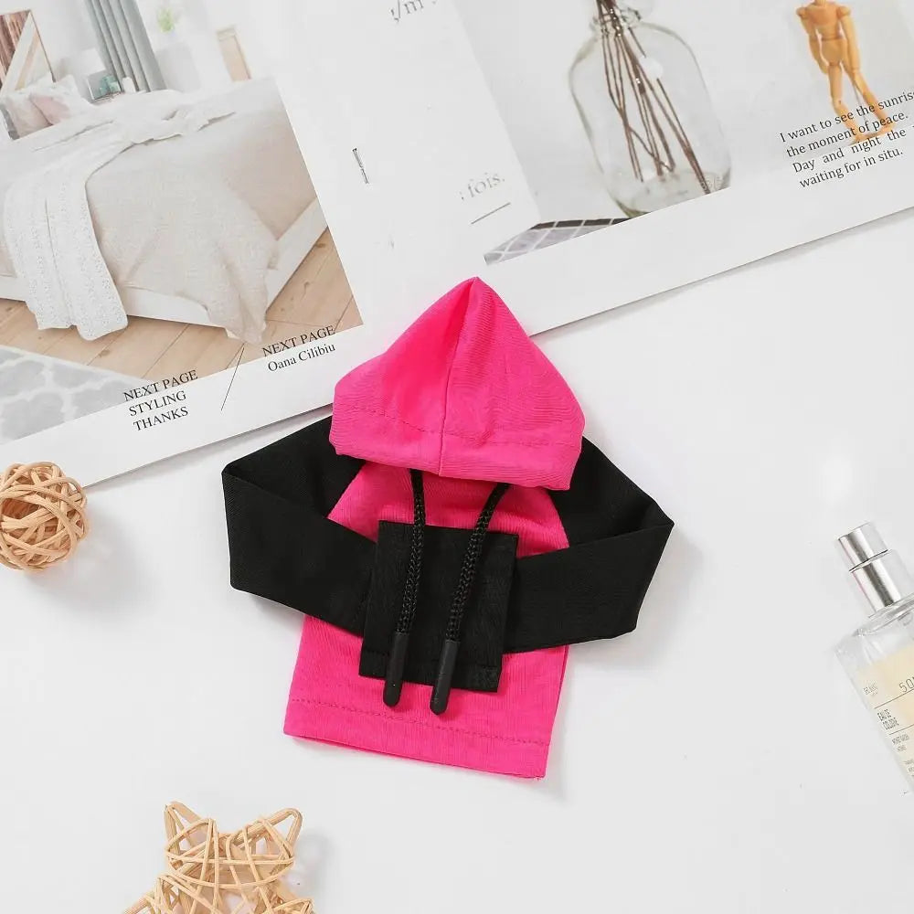 Creative Hoodie Car Gear Shift Cover Color Stitching Hoodie Car Interior Cotton Gear Shift Knob Hoodie Cover Car