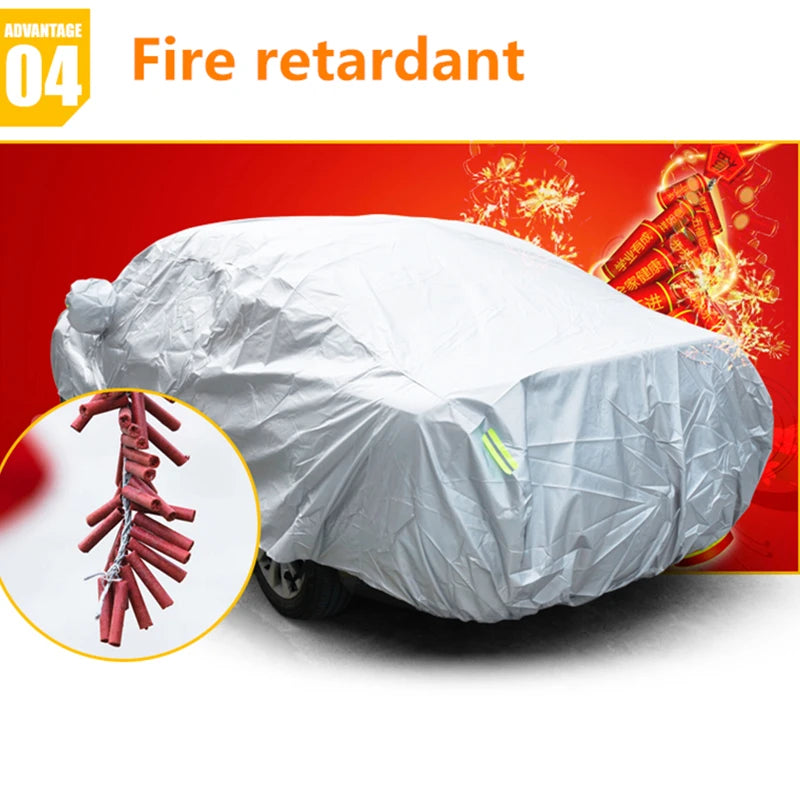 Universal  for Sedan Car Covers Size S/M/L/XL/XXL Indoor Outdoor Full Auot Cover Sun UV Snow Dust Resistant Protection Cover