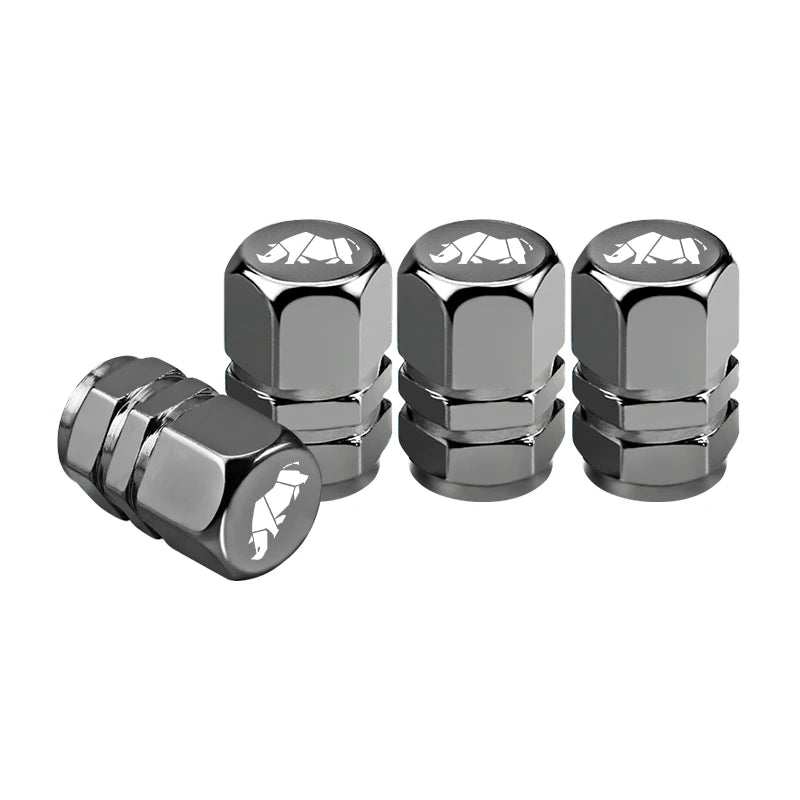 4Pcs for Suzuki Swift Jimny Ignis Alto SX4 Splash Baleno Car Wheel Tire Valve Caps Aluminum Alloy Dust Covers auto Accessories
