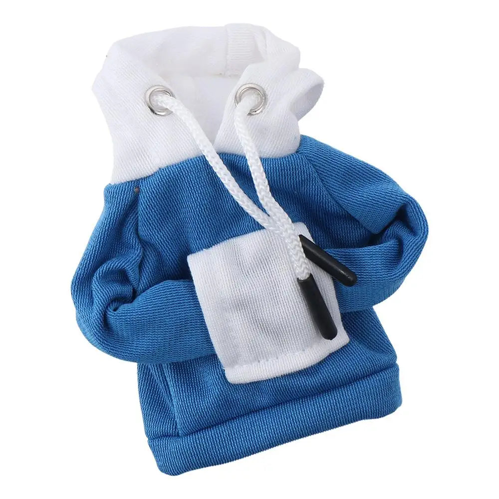 Creative Hoodie Car Gear Shift Cover Color Stitching Hoodie Car Interior Cotton Gear Shift Knob Hoodie Cover Car