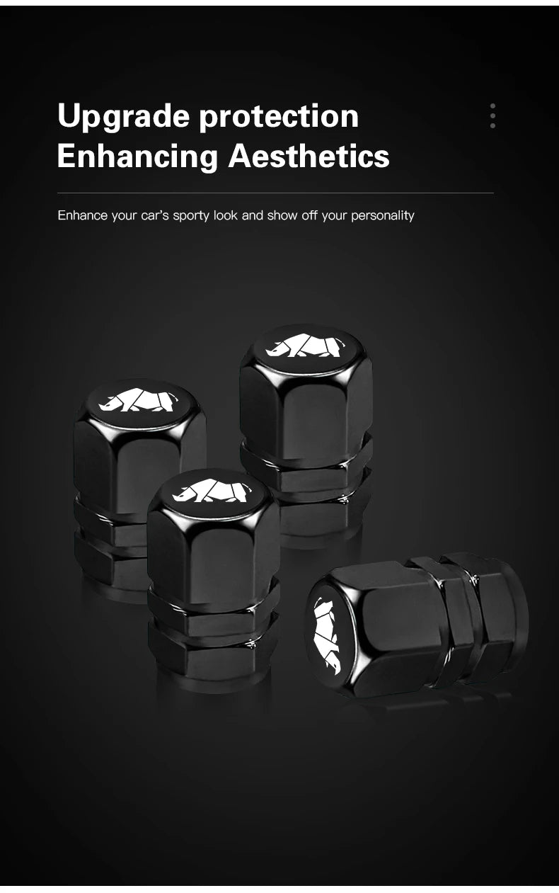 4Pcs for Suzuki Swift Jimny Ignis Alto SX4 Splash Baleno Car Wheel Tire Valve Caps Aluminum Alloy Dust Covers auto Accessories