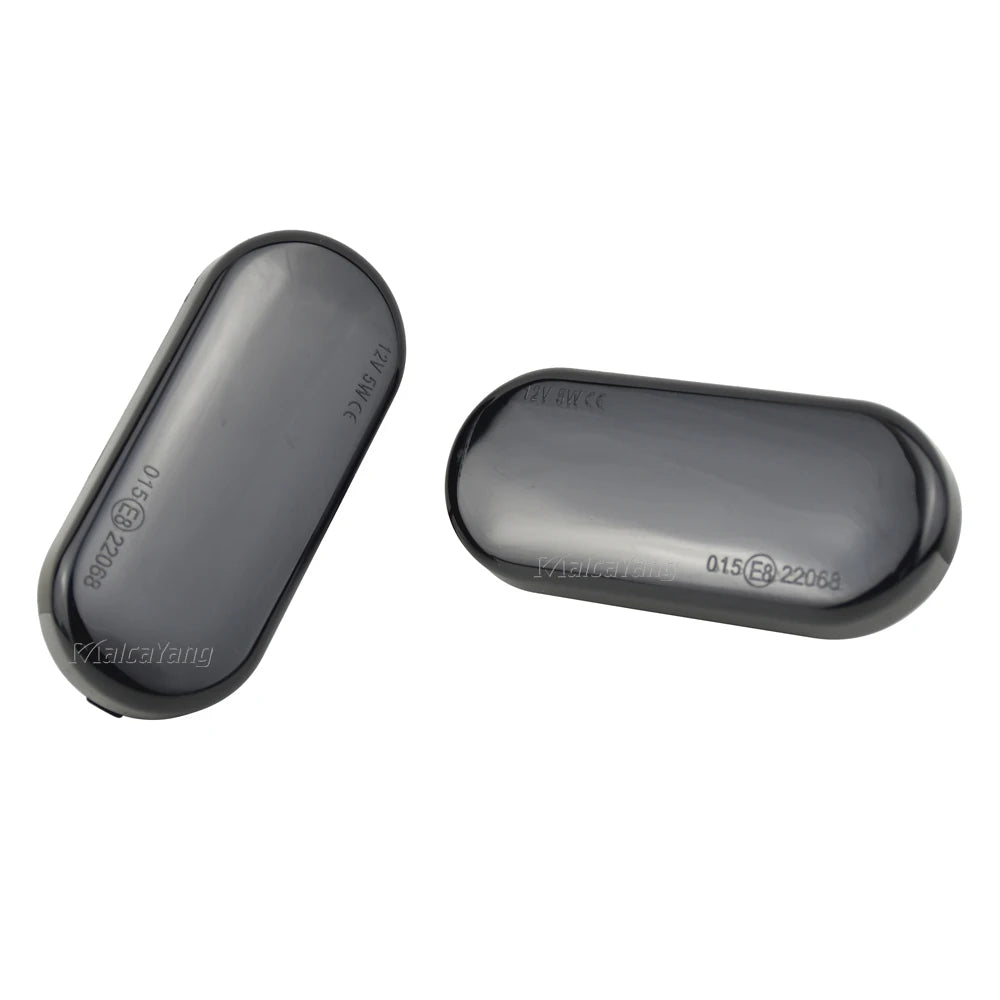 2PCS For VW Bora Golf 3 4 Passat 3BG Polo SB6 SEAT Ibiza Leon Skoda Ford LED Dynamic Side Marker Sequential Turn Signal Light