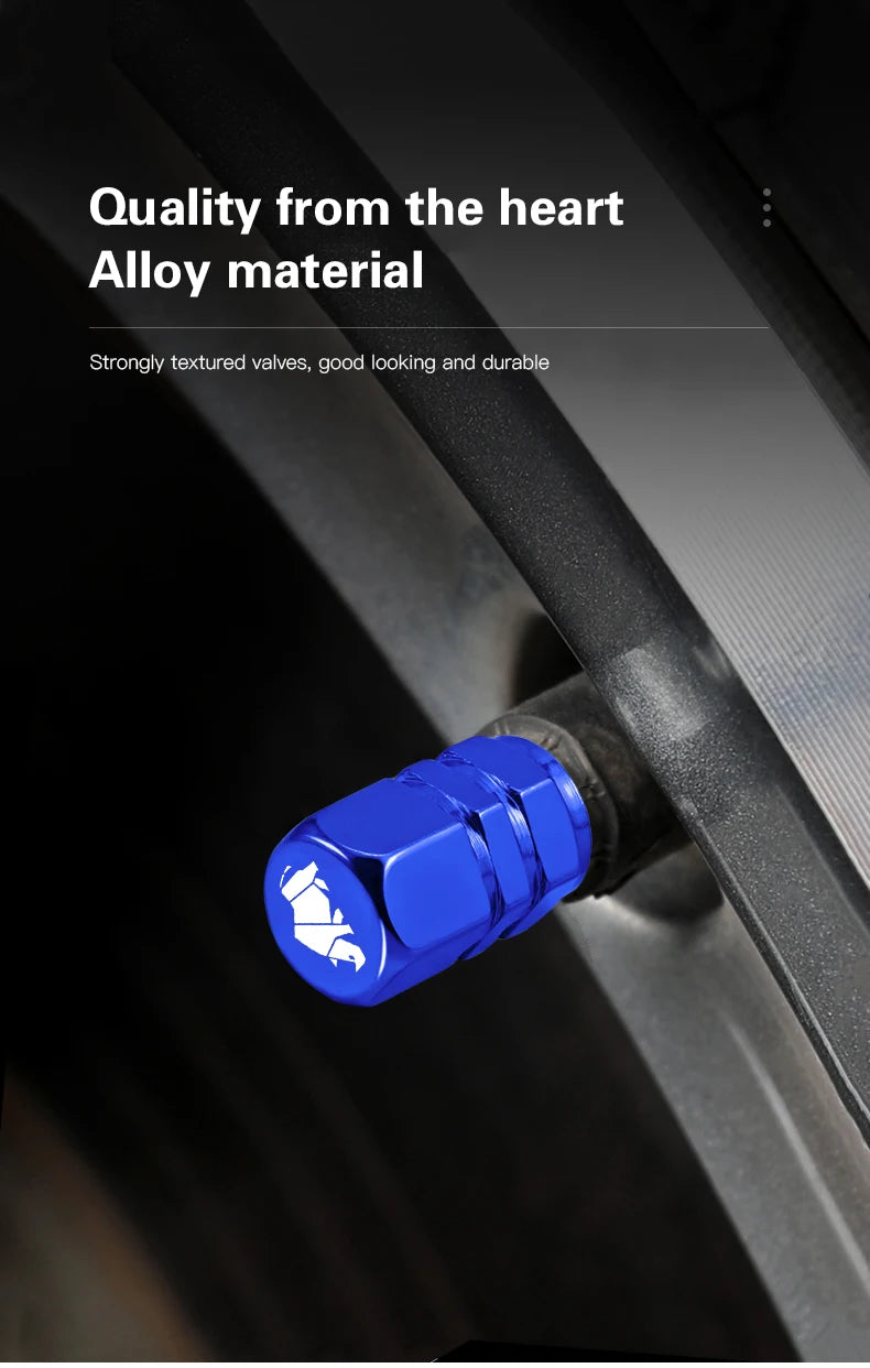 4Pcs for Suzuki Swift Jimny Ignis Alto SX4 Splash Baleno Car Wheel Tire Valve Caps Aluminum Alloy Dust Covers auto Accessories