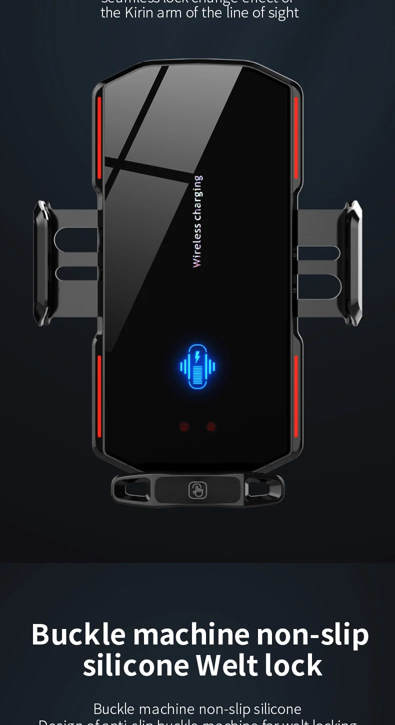 Magnetic Car Phone Holder 66W Wireless Fast Charger Infrared Induction Car Air Vent Bracket for iPhone 12 13 14 15 Andorid Mount