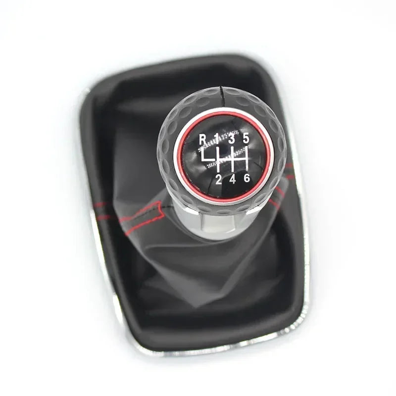 For Volkswagen 1999-2004 Golf 4 IV MK4 GTI R32 Bora Jetta MT 12mm 5 / 6 Speed Car Gear Shift Knob Lever Shifter Gaitor Boot