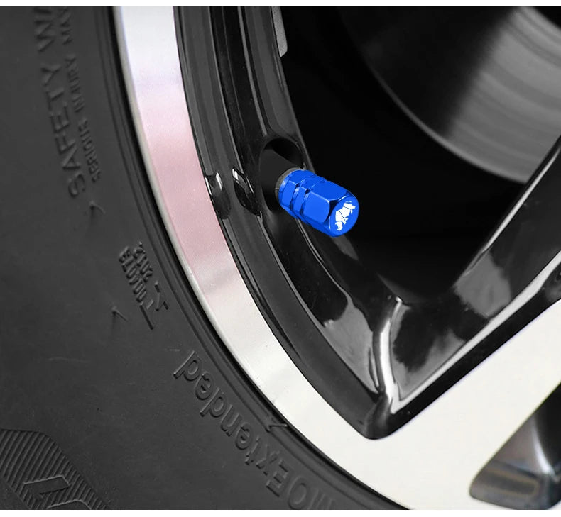 4Pcs for Suzuki Swift Jimny Ignis Alto SX4 Splash Baleno Car Wheel Tire Valve Caps Aluminum Alloy Dust Covers auto Accessories