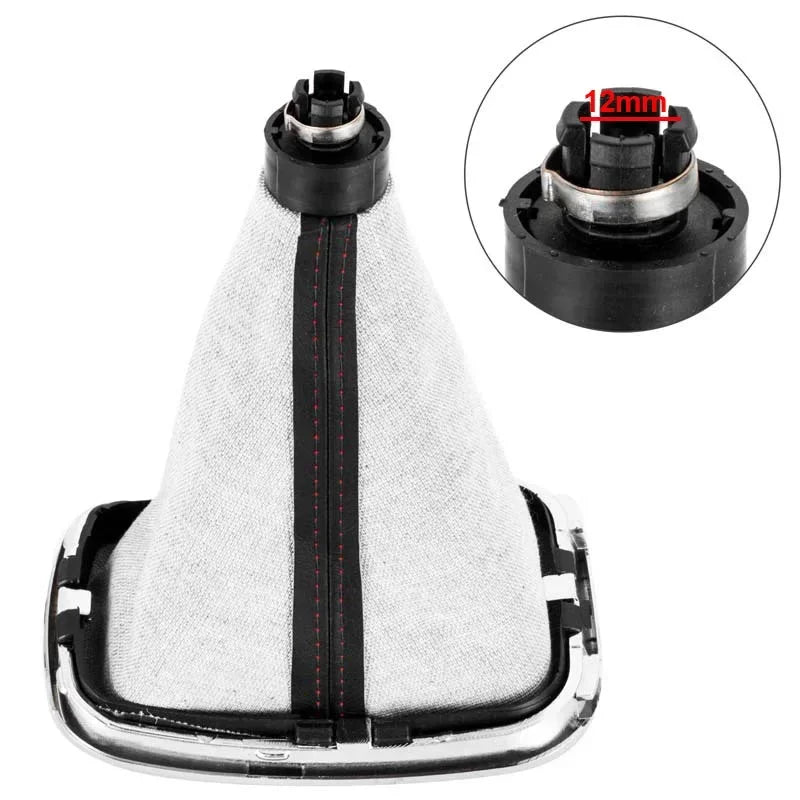 For Volkswagen 1999-2004 Golf 4 IV MK4 GTI R32 Bora Jetta MT 12mm 5 / 6 Speed Car Gear Shift Knob Lever Shifter Gaitor Boot