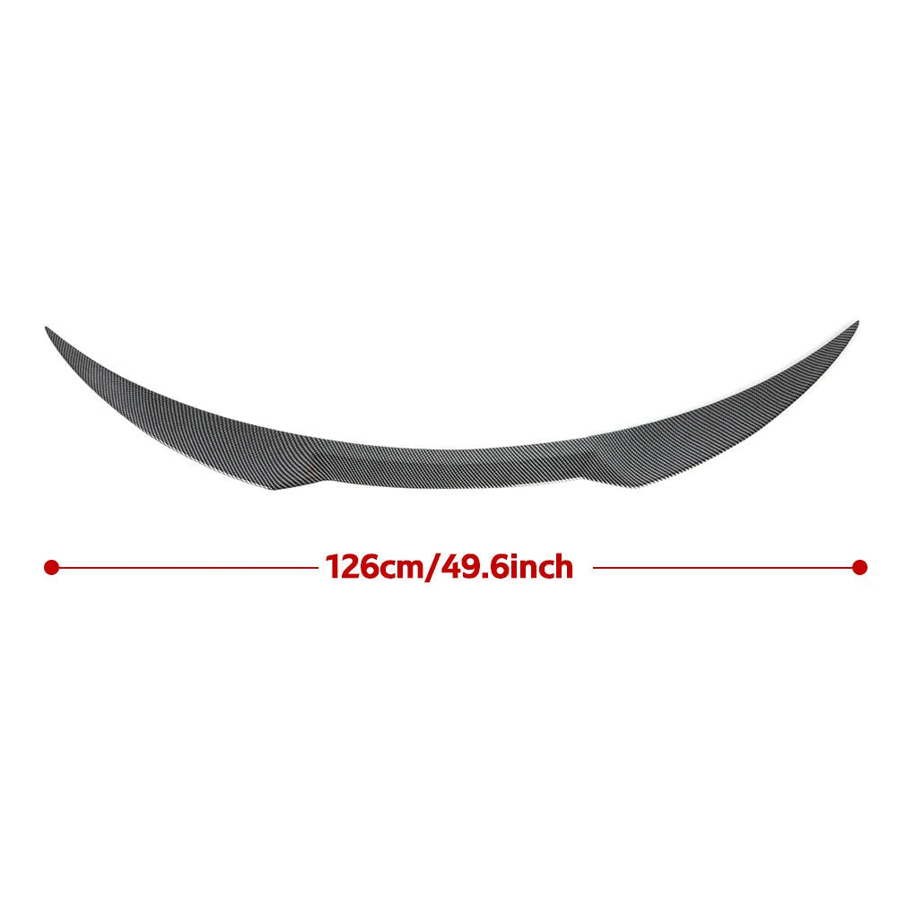 Car Rear Trunk Roof Spoiler Wings Fit For Alfa Romeo Giulia Sedan 2015-2023 Tail Trunk Wing Top Spoiler Wing Kit Protector