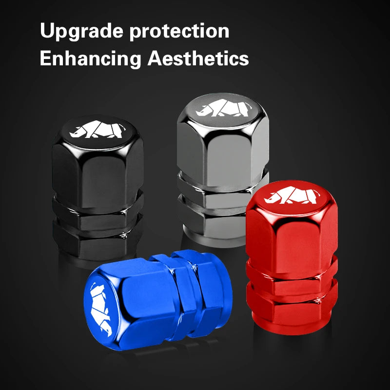 4Pcs for Suzuki Swift Jimny Ignis Alto SX4 Splash Baleno Car Wheel Tire Valve Caps Aluminum Alloy Dust Covers auto Accessories